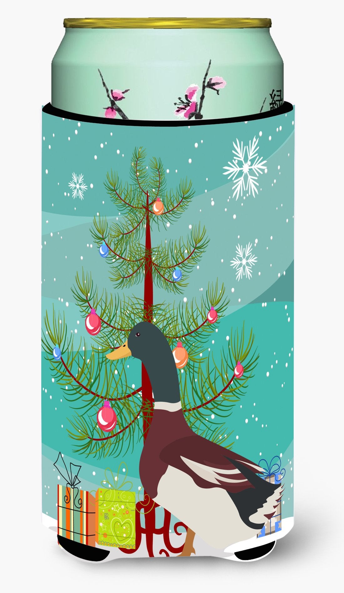 Rouen Duck Christmas Tall Boy Beverage Insulator Hugger BB9223TBC by Caroline&#39;s Treasures
