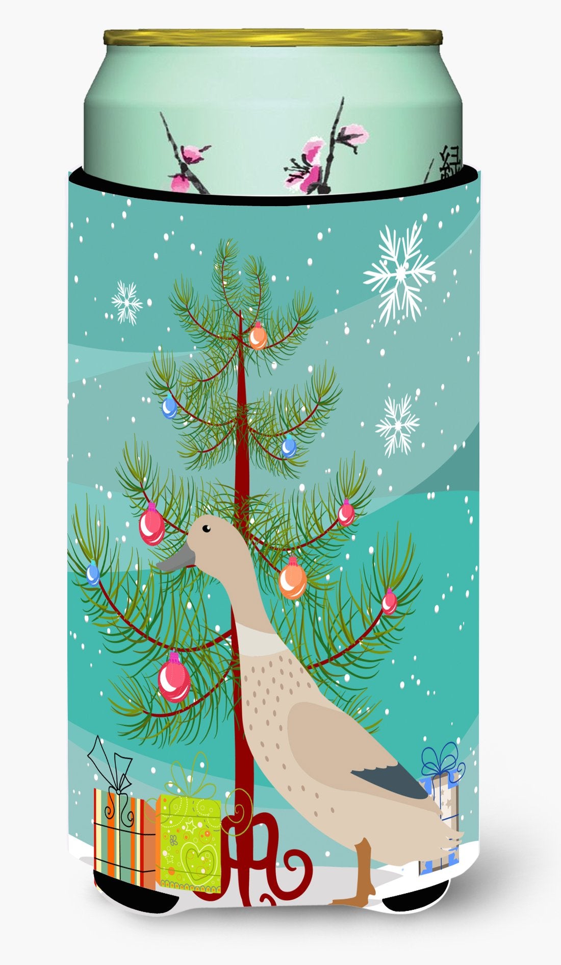 West Harlequin Duck Christmas Tall Boy Beverage Insulator Hugger BB9225TBC by Caroline&#39;s Treasures