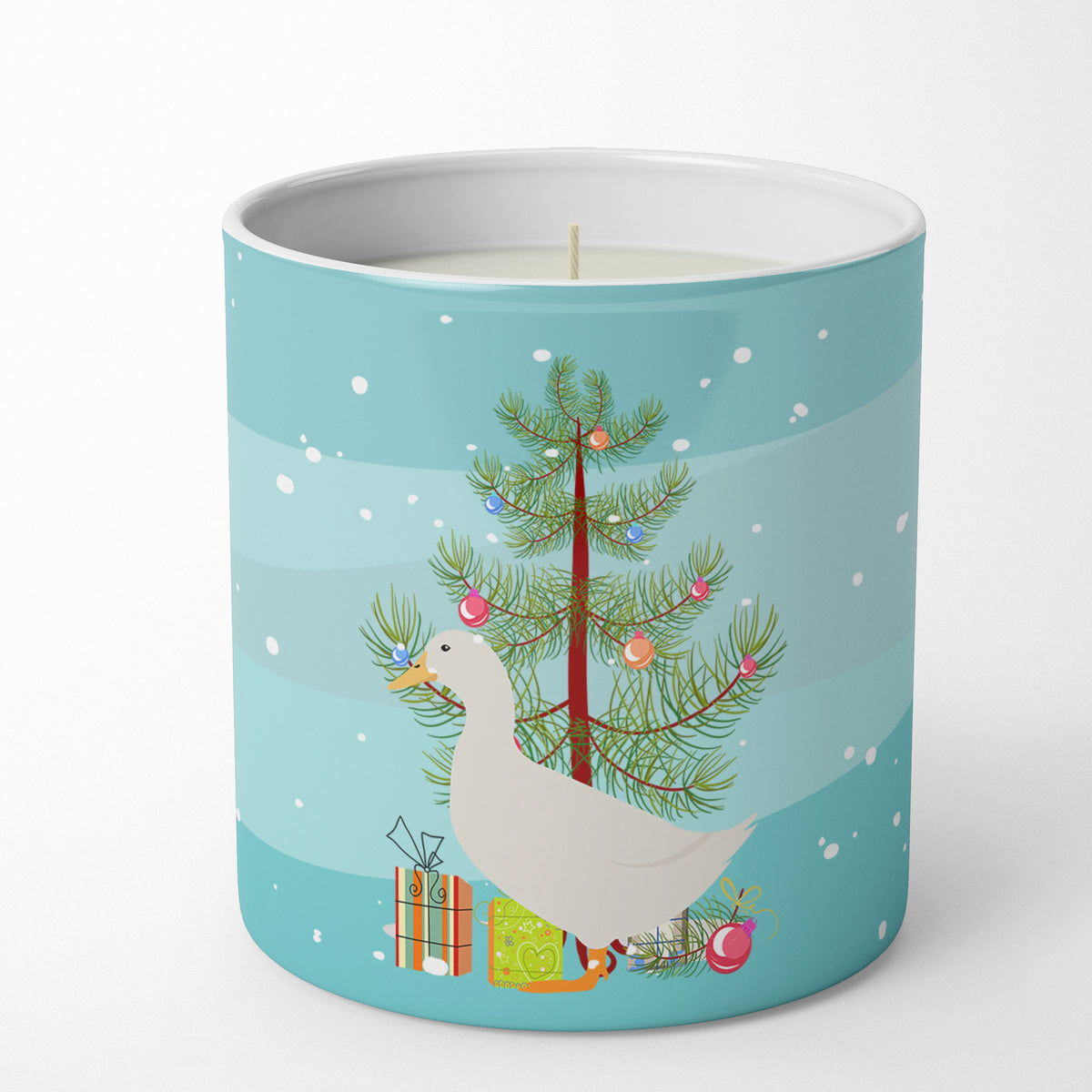 Buy this American Pekin Duck Christmas 10 oz Decorative Soy Candle