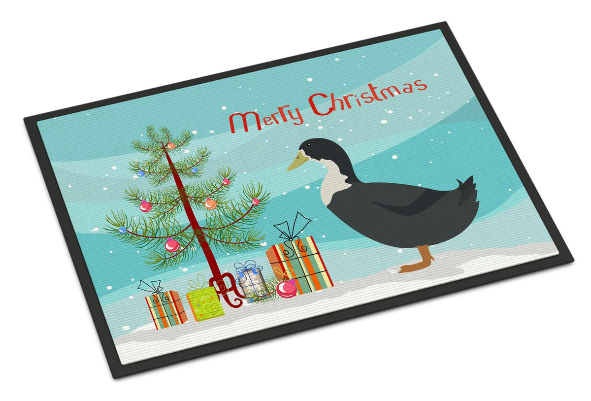 Blue Swedish Duck Christmas Indoor or Outdoor Mat 24x36 BB9229JMAT by Caroline&#39;s Treasures
