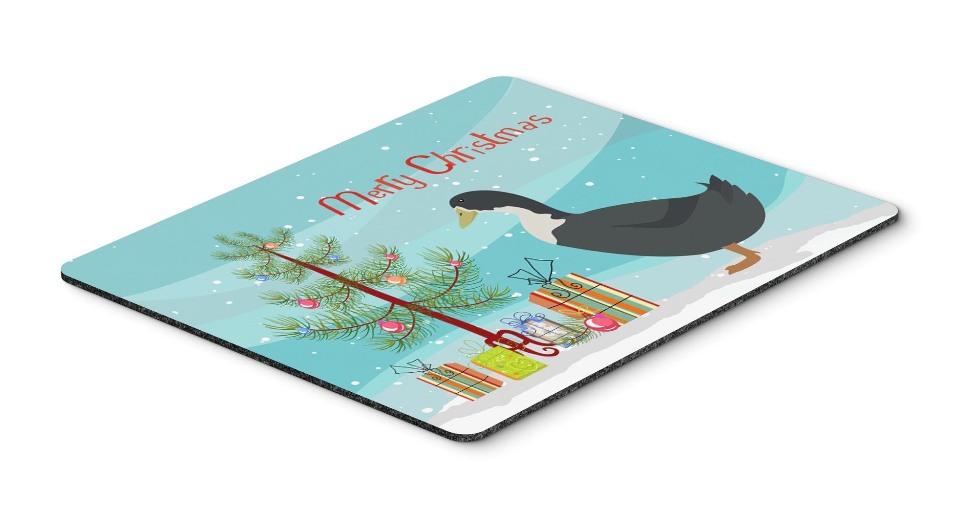 Blue Swedish Duck Christmas Mouse Pad, Hot Pad or Trivet BB9229MP by Caroline's Treasures