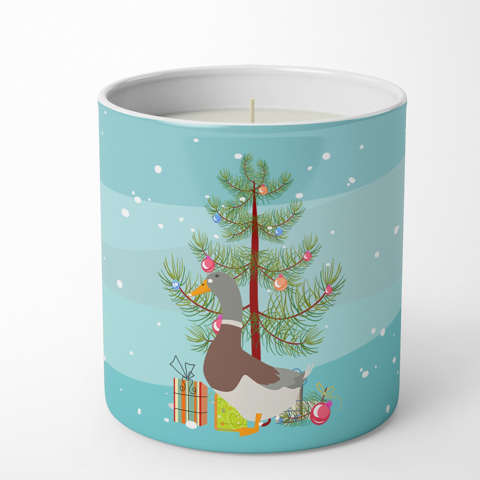 Buy this Saxony Sachsenente Duck Christmas 10 oz Decorative Soy Candle