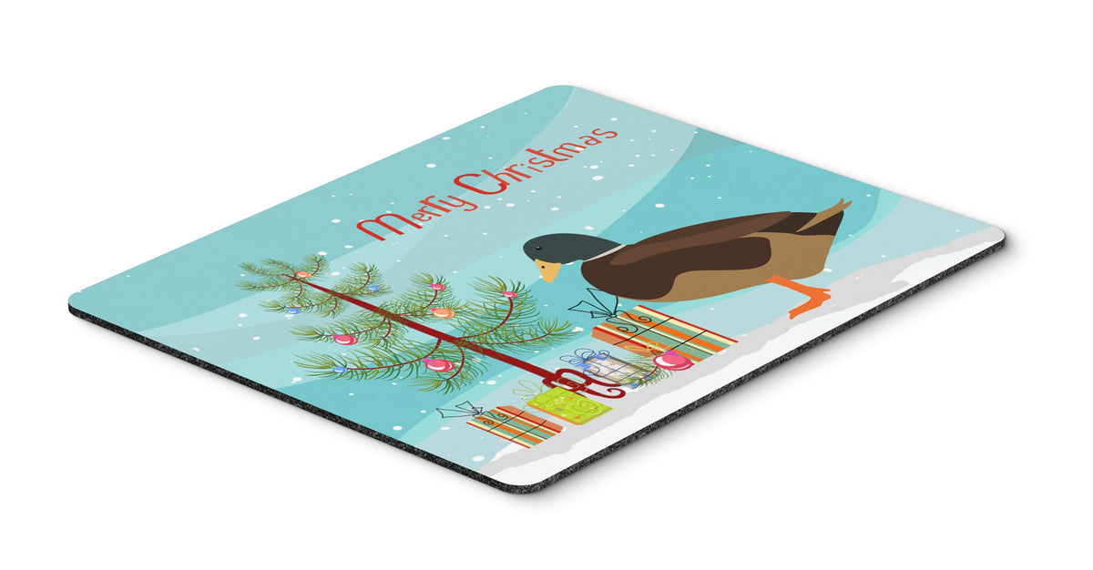 Silver Bantam Duck Christmas Mouse Pad, Hot Pad or Trivet BB9234MP by Caroline&#39;s Treasures
