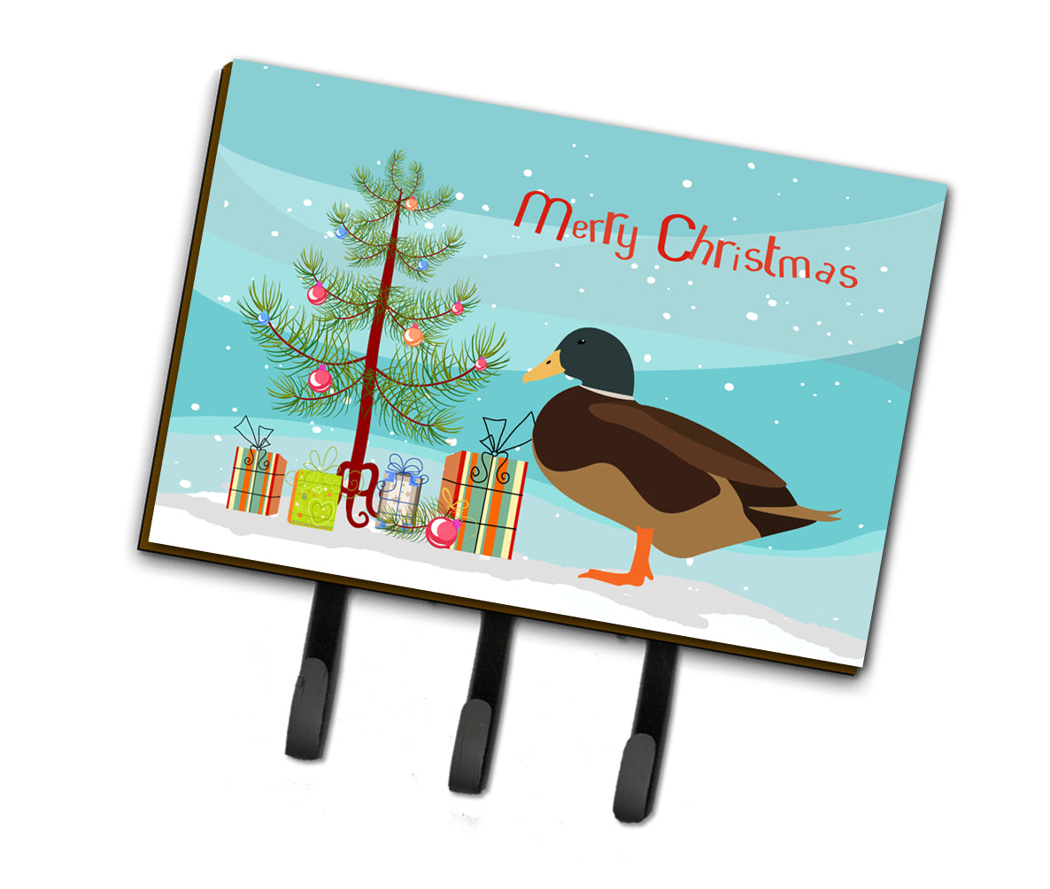 Silver Bantam Duck Christmas Leash or Key Holder BB9234TH68