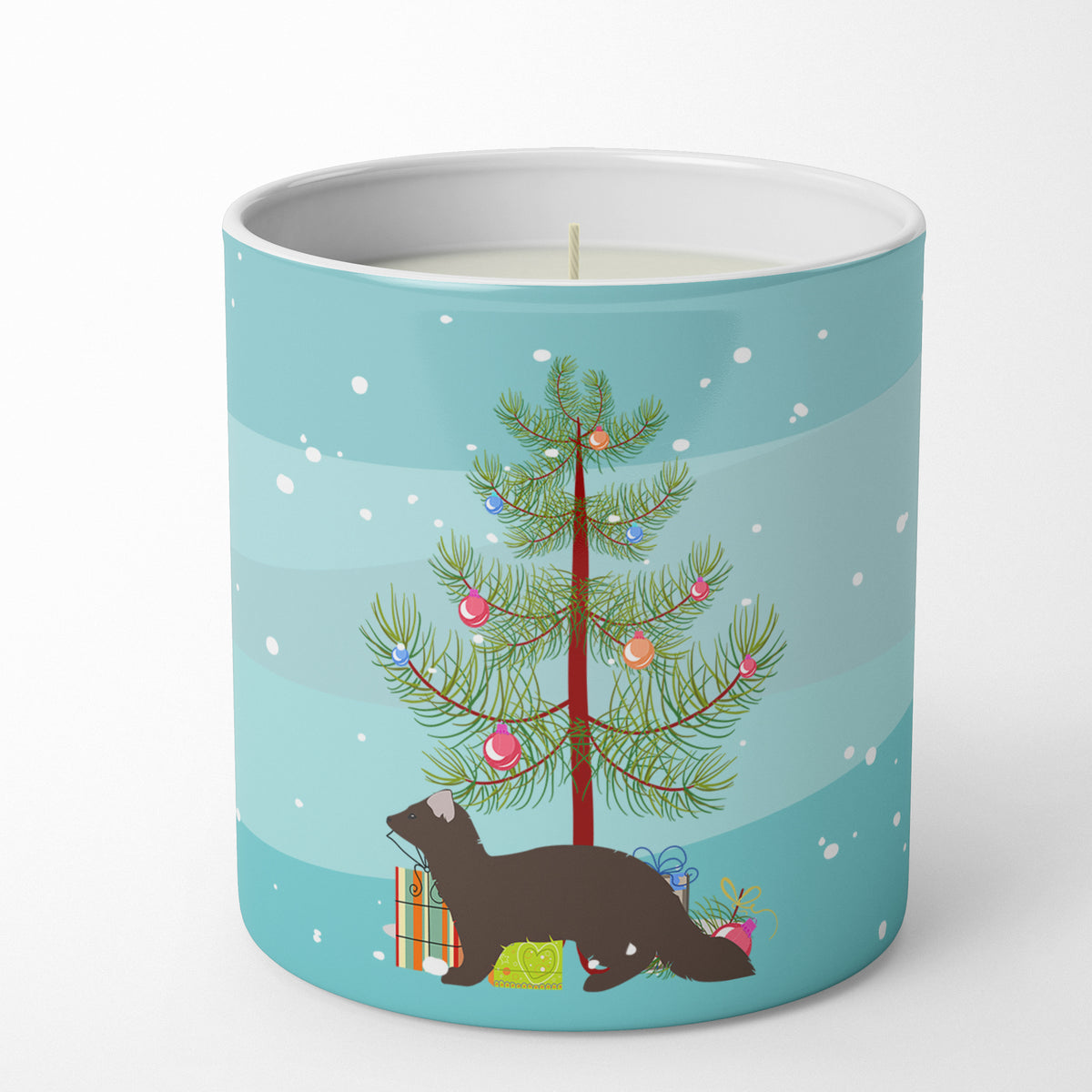 Buy this Sable Marten Christmas 10 oz Decorative Soy Candle