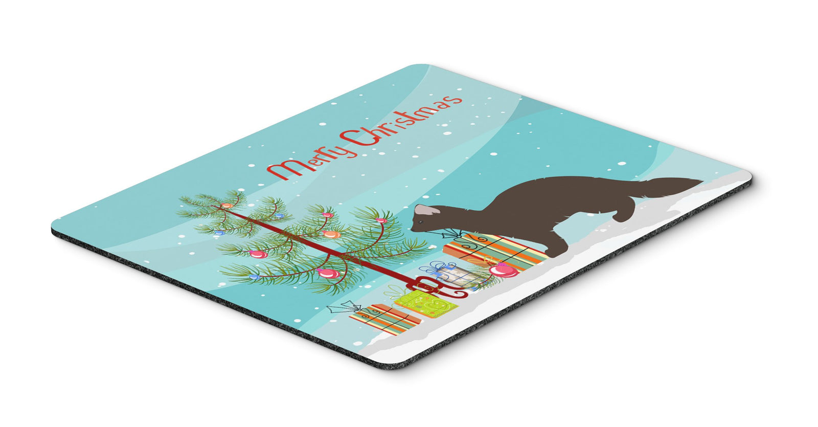 Sable Marten Christmas Mouse Pad, Hot Pad or Trivet BB9236MP by Caroline's Treasures