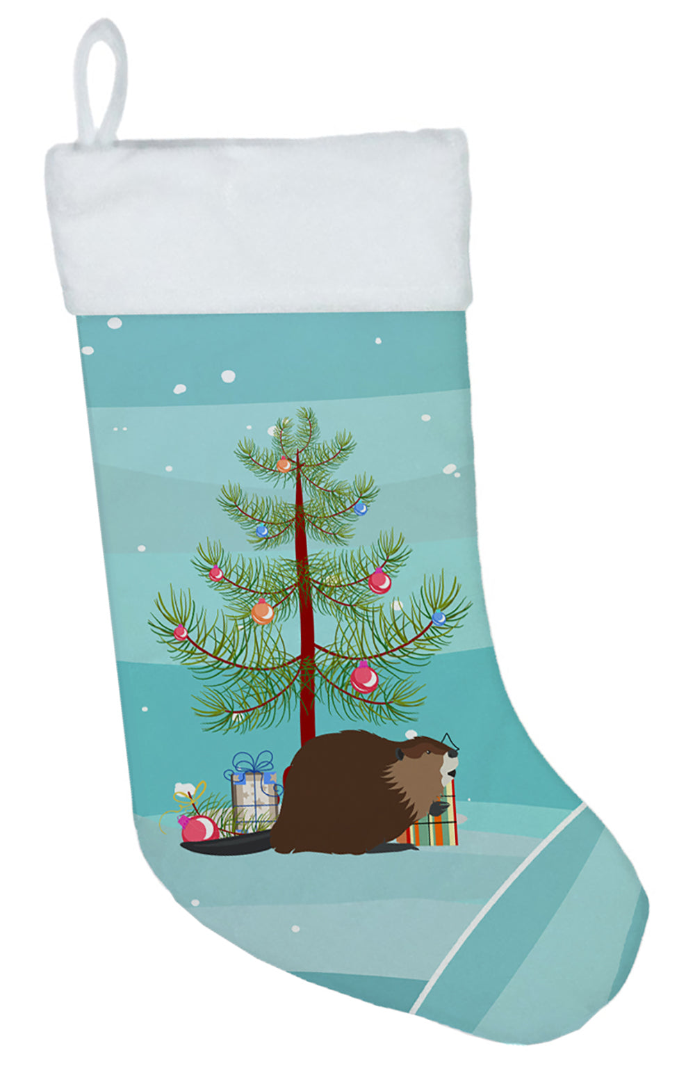 Eurasian Beaver Christmas Christmas Stocking BB9240CS