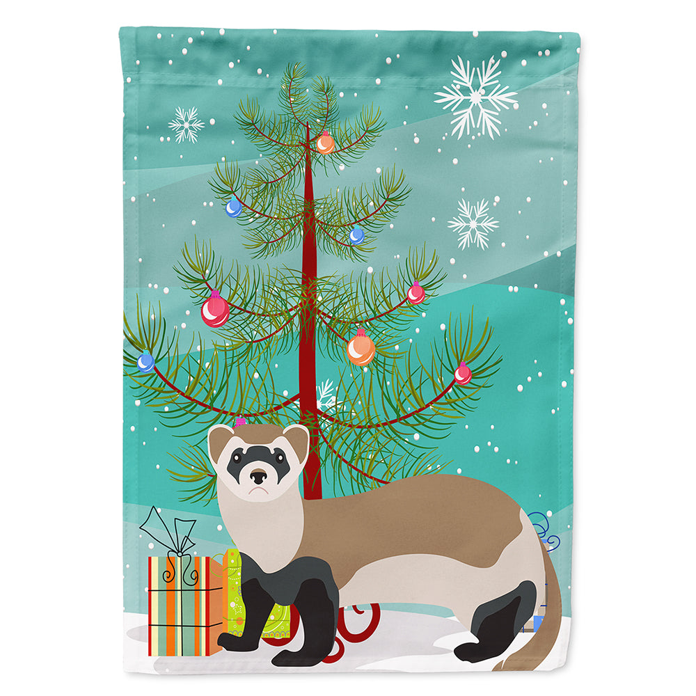 Ferret Christmas Flag Canvas House Size BB9245CHF  the-store.com.