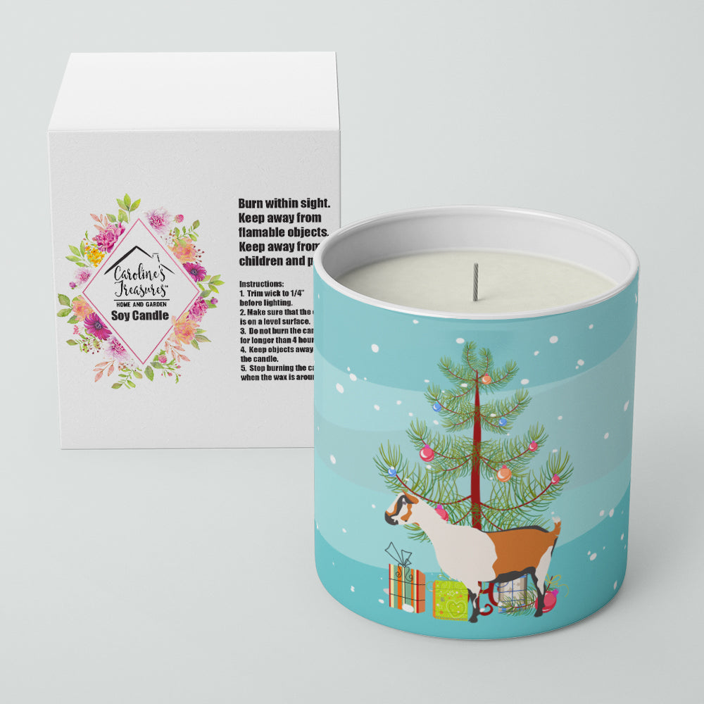 Alpine Goat Christmas 10 oz Decorative Soy Candle - the-store.com