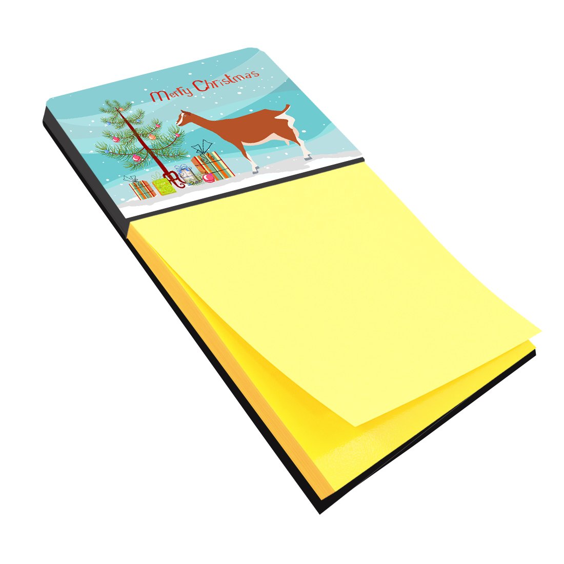 Toggenburger Goat Christmas Sticky Note Holder BB9248SN by Caroline&#39;s Treasures