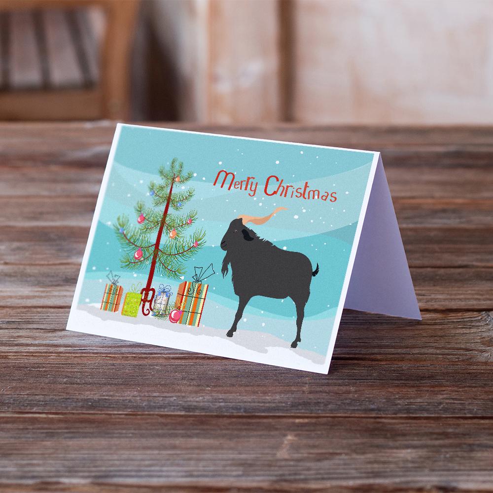 Verata Goat Christmas Greeting Cards and Envelopes Pack of 8 - the-store.com