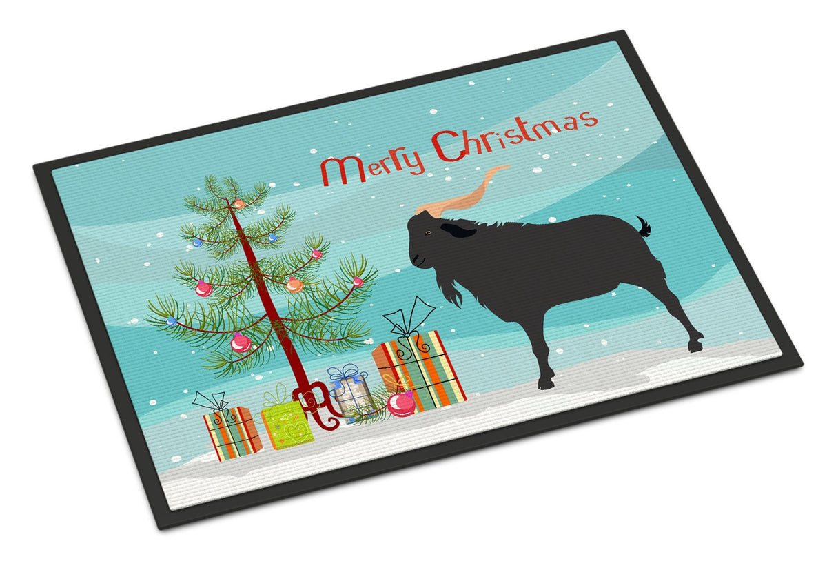 Verata Goat Christmas Indoor or Outdoor Mat 24x36 BB9249JMAT by Caroline&#39;s Treasures