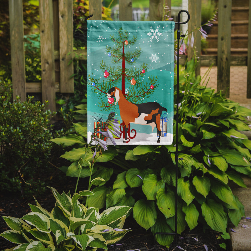 Anglo-nubian Nubian Goat Christmas Flag Garden Size BB9250GF  the-store.com.
