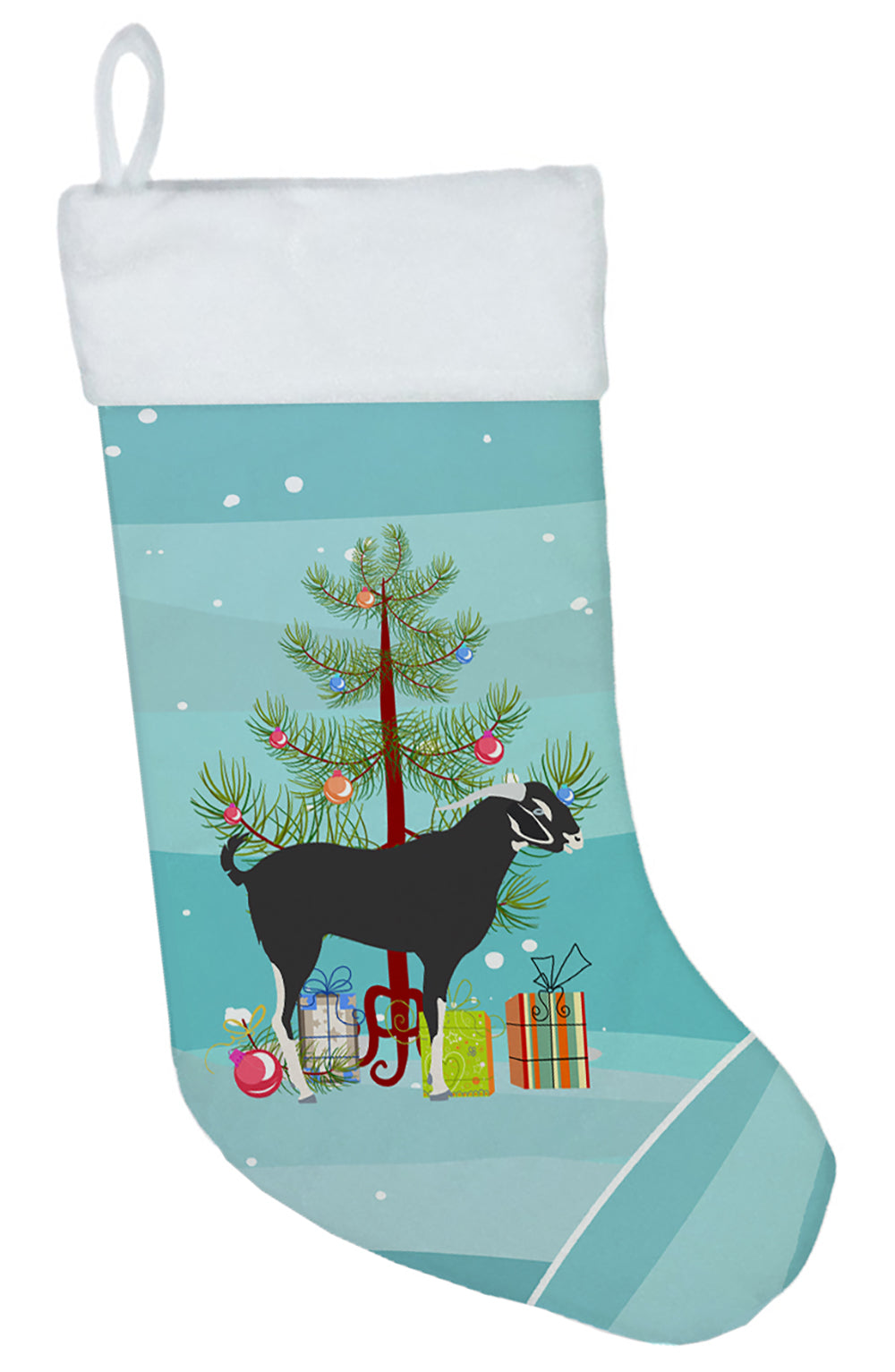 Black Bengal Goat Christmas Christmas Stocking BB9251CS  the-store.com.