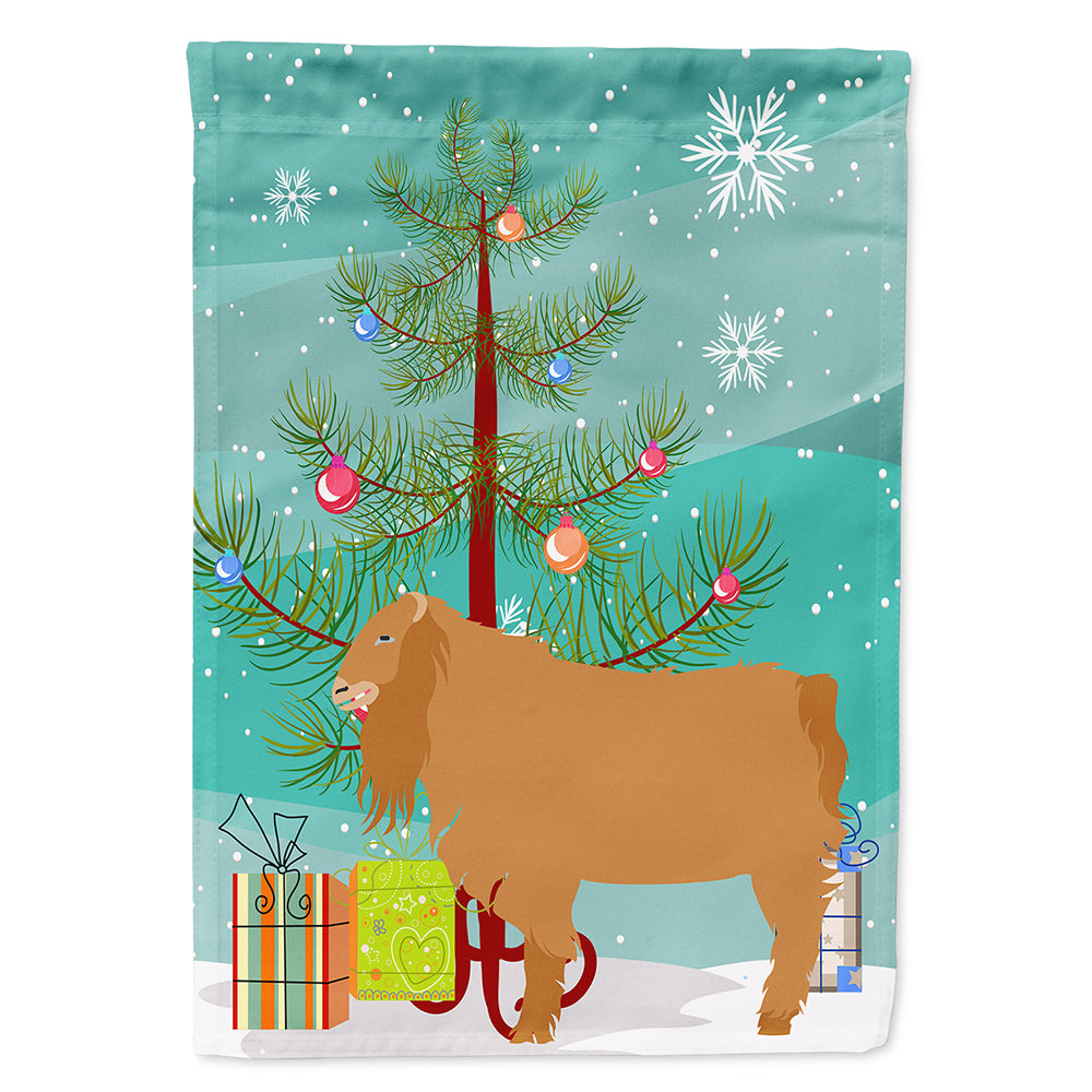 American Lamancha Goat Christmas Flag Canvas House Size BB9252CHF  the-store.com.