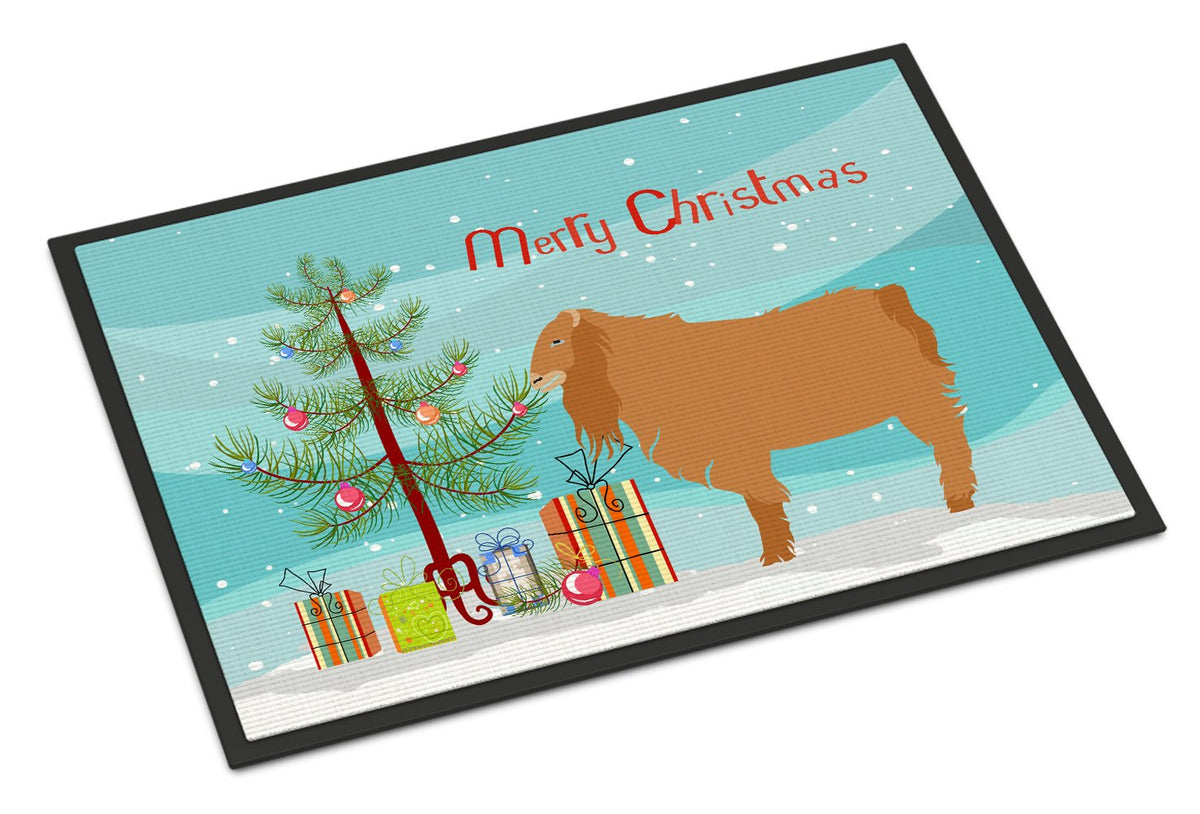 American Lamancha Goat Christmas Indoor or Outdoor Mat 24x36 BB9252JMAT by Caroline&#39;s Treasures