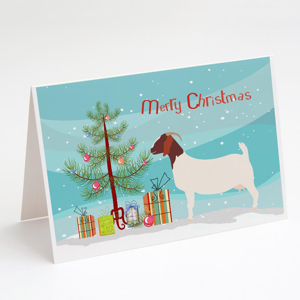 Buy this Boer Goat Christmas Greeting Cards and Envelopes Pack of 8