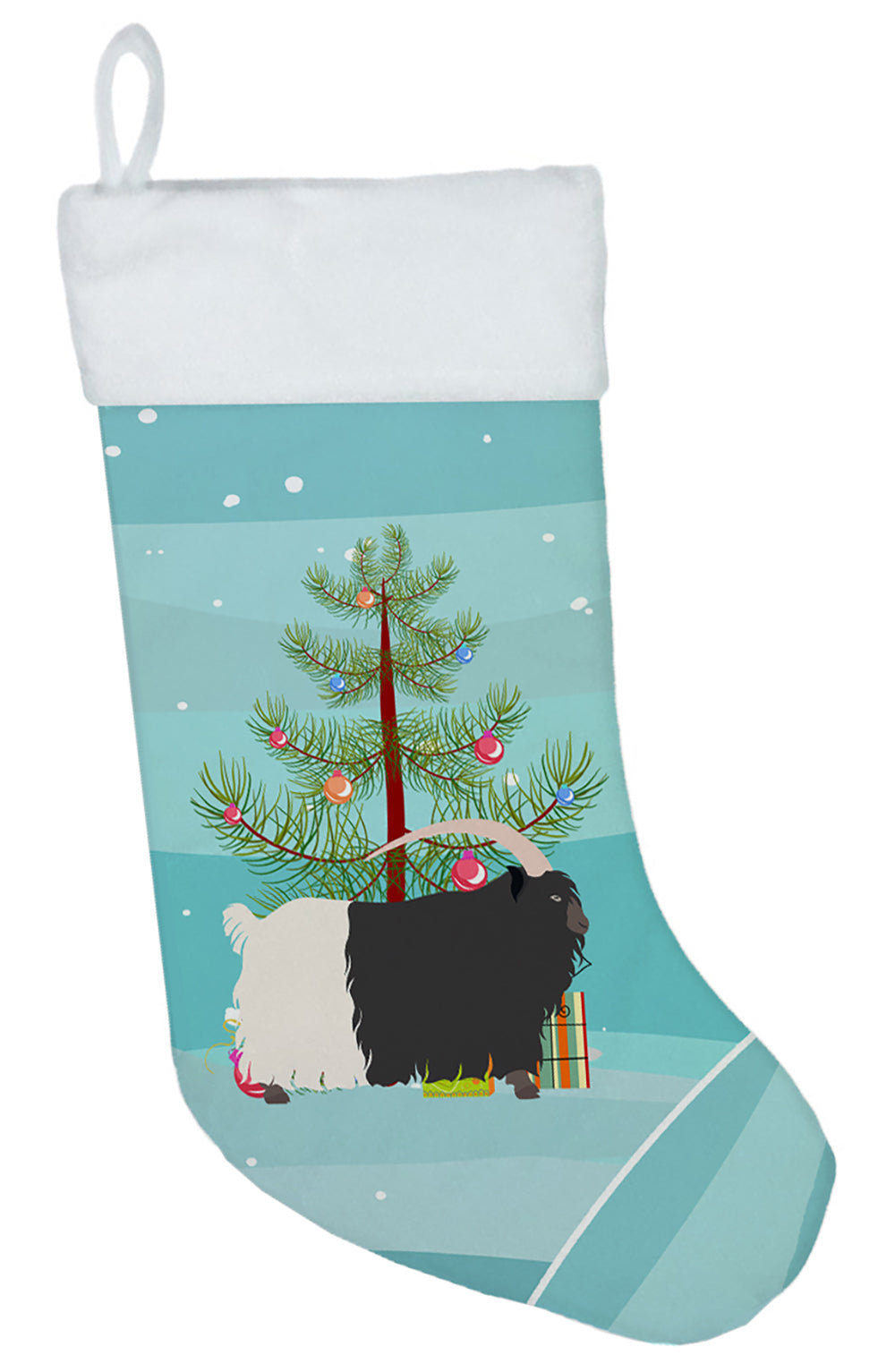 Welsh Black-Necked Goat Christmas Christmas Stocking BB9254CS