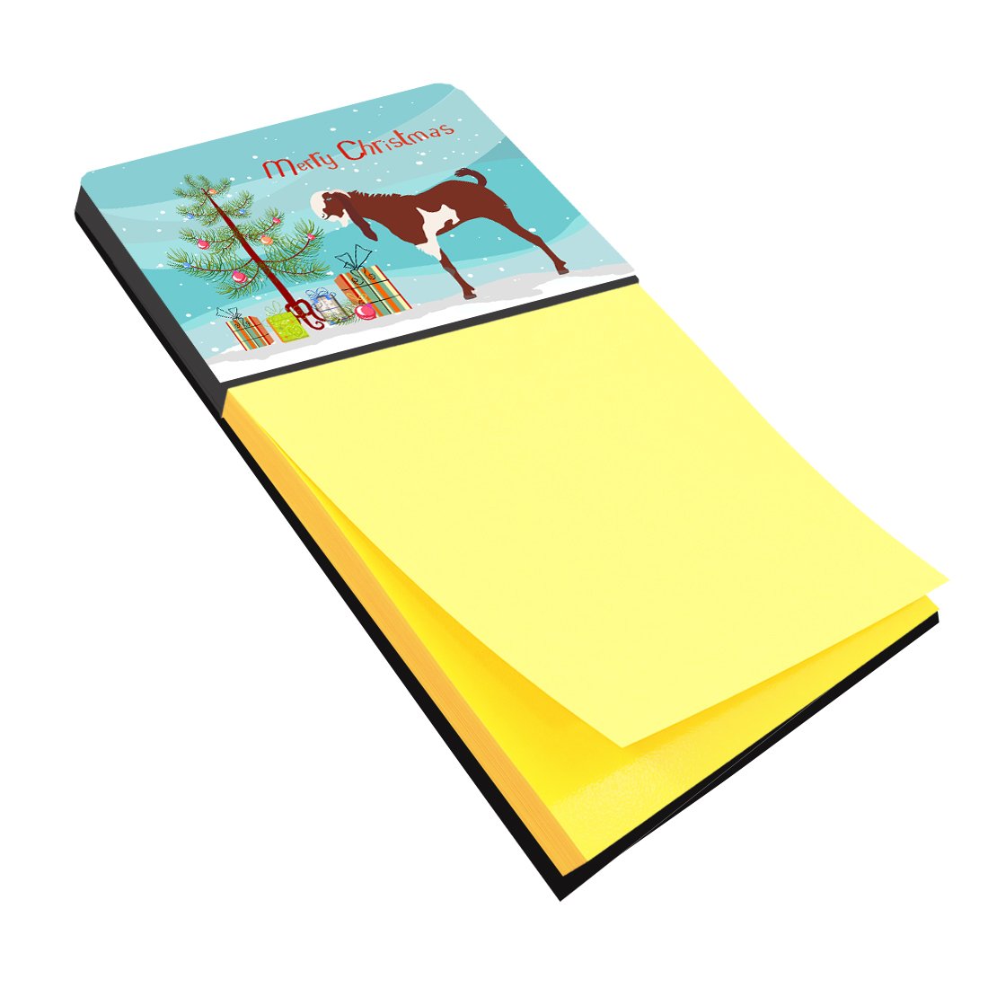 Jamnapari Goat Christmas Sticky Note Holder BB9257SN by Caroline&#39;s Treasures