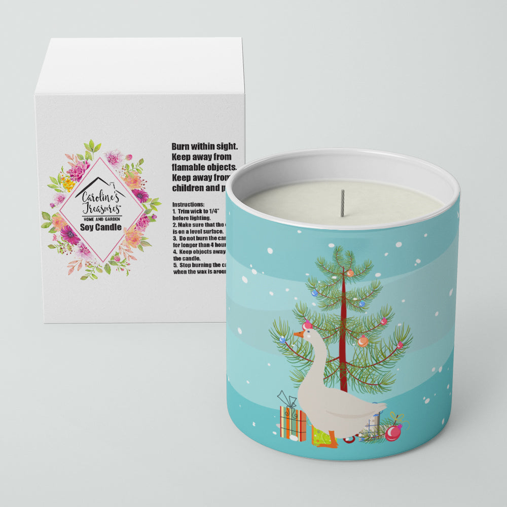 Embden Goose Christmas 10 oz Decorative Soy Candle - the-store.com