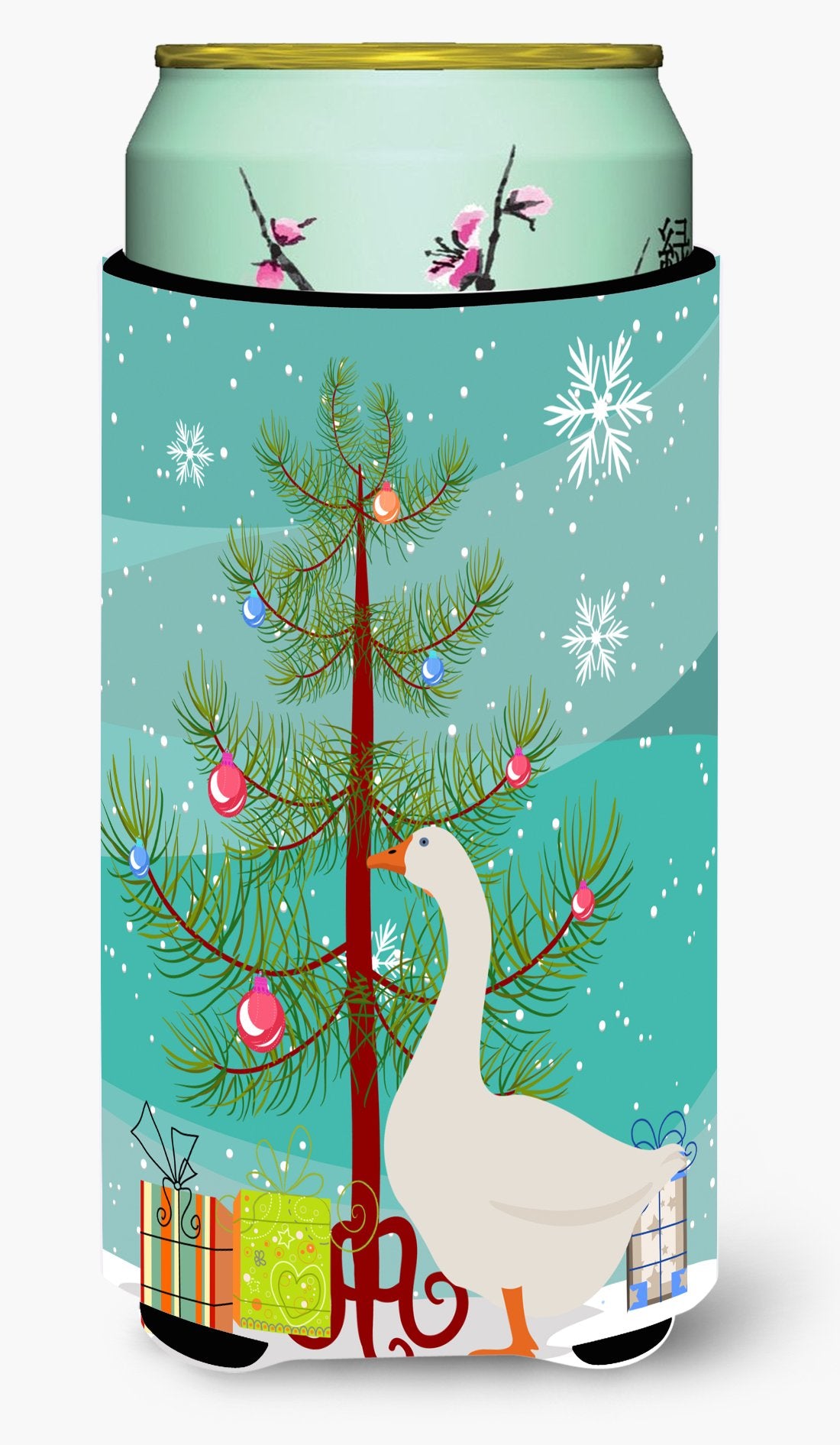 Embden Goose Christmas Tall Boy Beverage Insulator Hugger BB9259TBC by Caroline&#39;s Treasures
