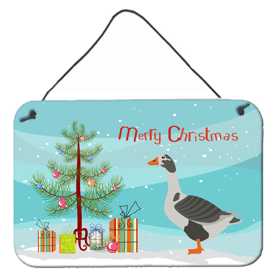 West of England Goose Christmas Wall or Door Hanging Prints BB9262DS812 by Caroline's Treasures