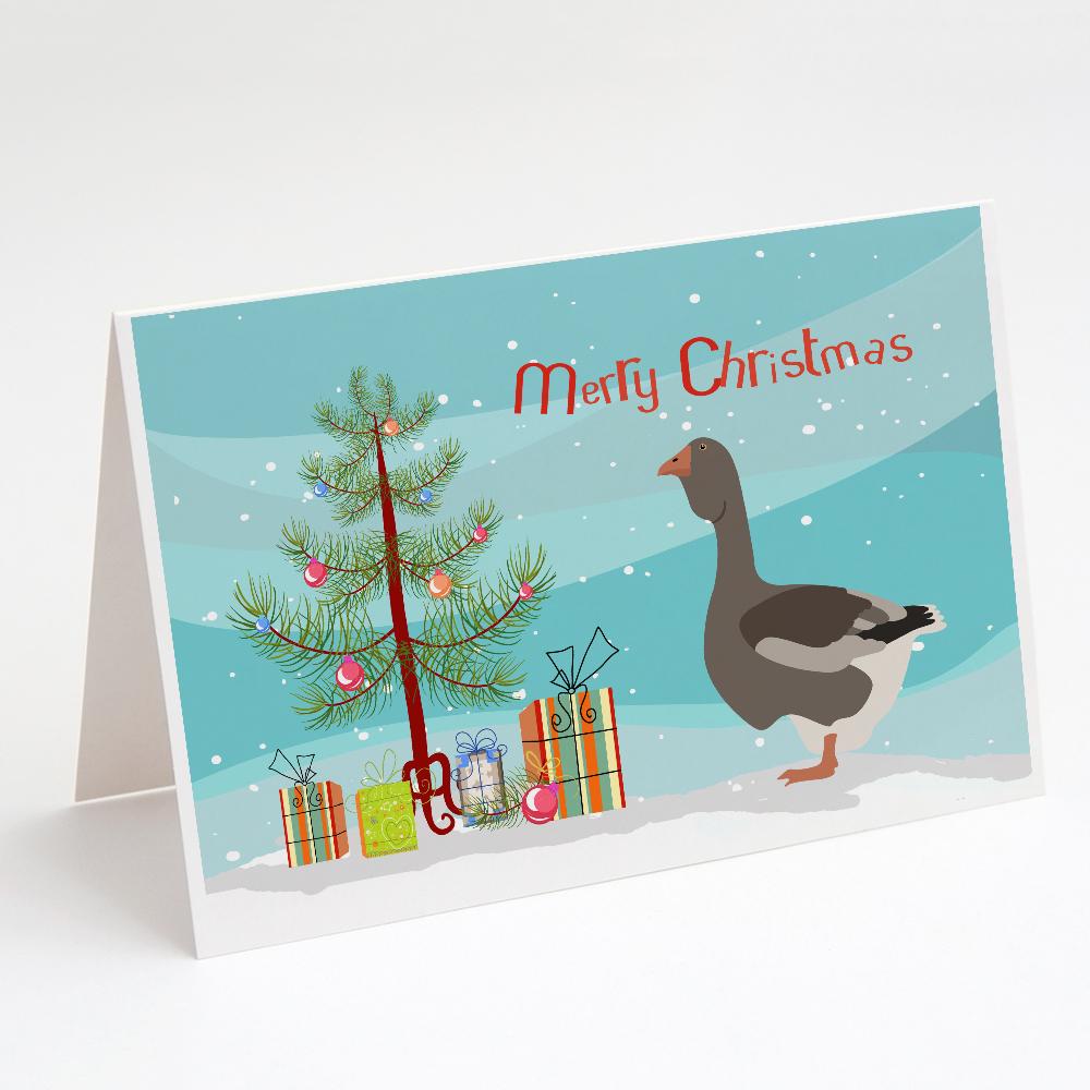Buy this Toulouse Goose Christmas Greeting Cards and Envelopes Pack of 8