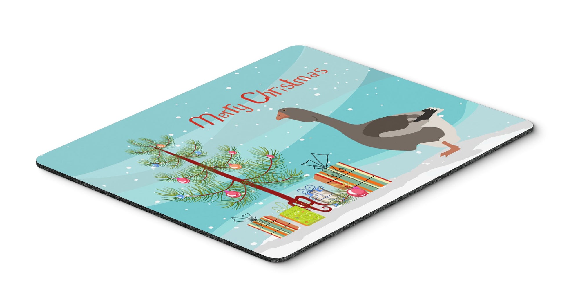 Toulouse Goose Christmas Mouse Pad, Hot Pad or Trivet BB9264MP by Caroline's Treasures