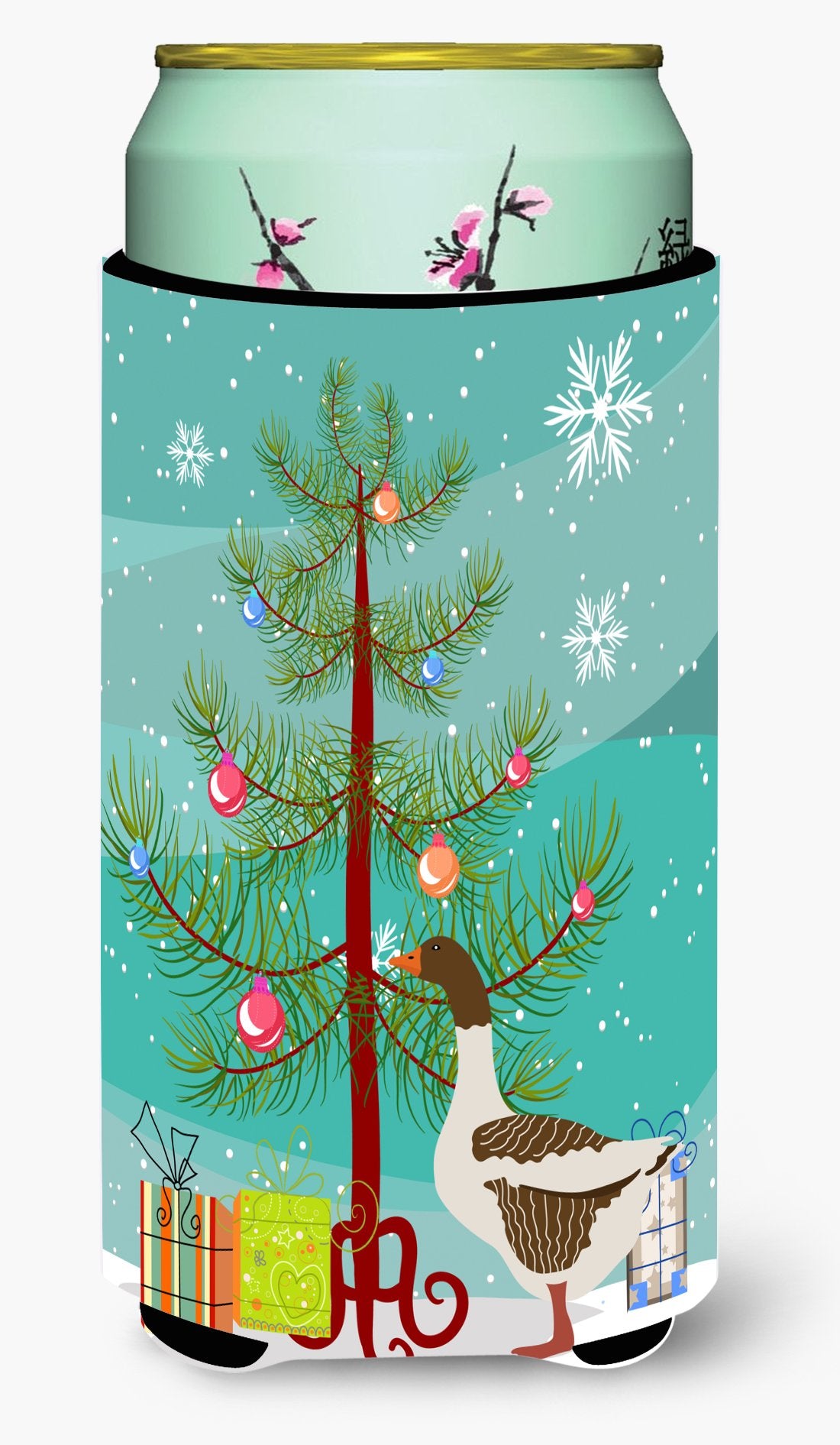 Pomeranian Rogener Goose Christmas Tall Boy Beverage Insulator Hugger BB9270TBC by Caroline&#39;s Treasures