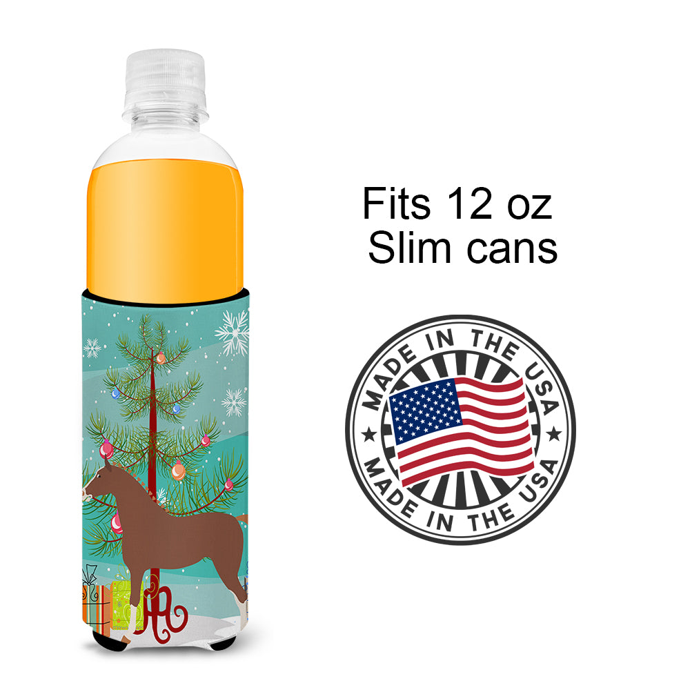Hannoverian Horse Christmas  Ultra Hugger for slim cans BB9276MUK  the-store.com.