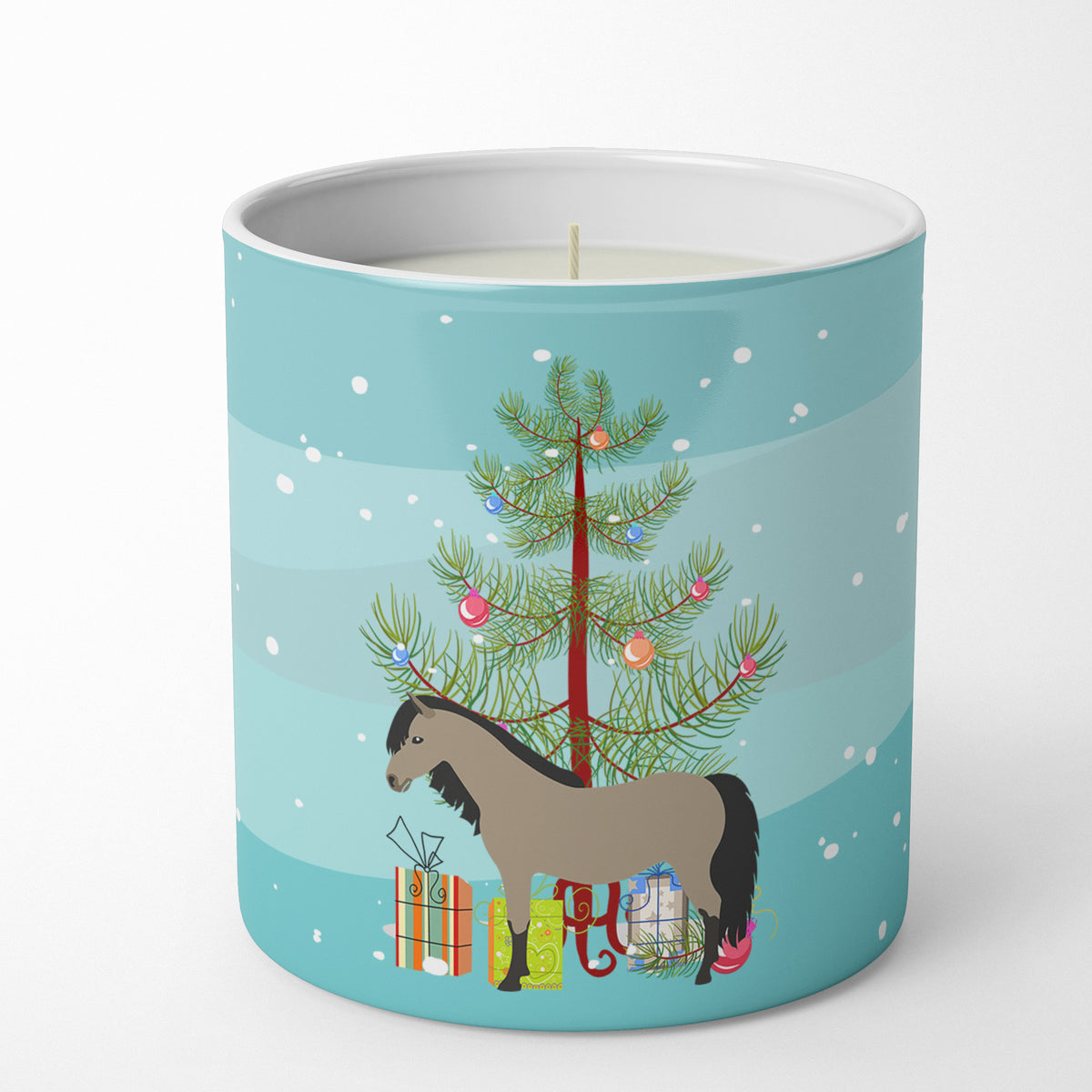 Buy this Welsh Pony Horse Christmas 10 oz Decorative Soy Candle