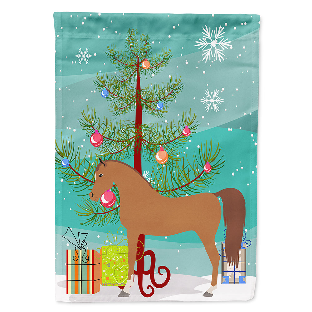 Arabian Horse Christmas Flag Canvas House Size BB9278CHF