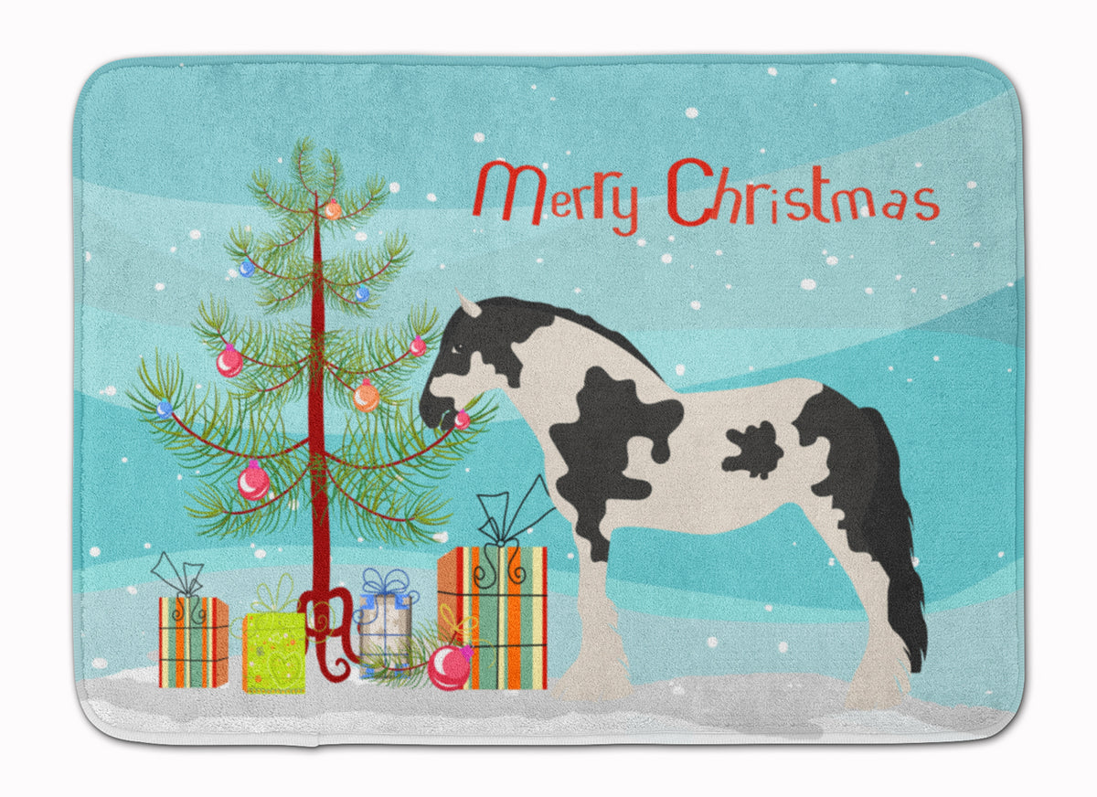 Cyldesdale Horse Christmas Machine Washable Memory Foam Mat BB9279RUG - the-store.com