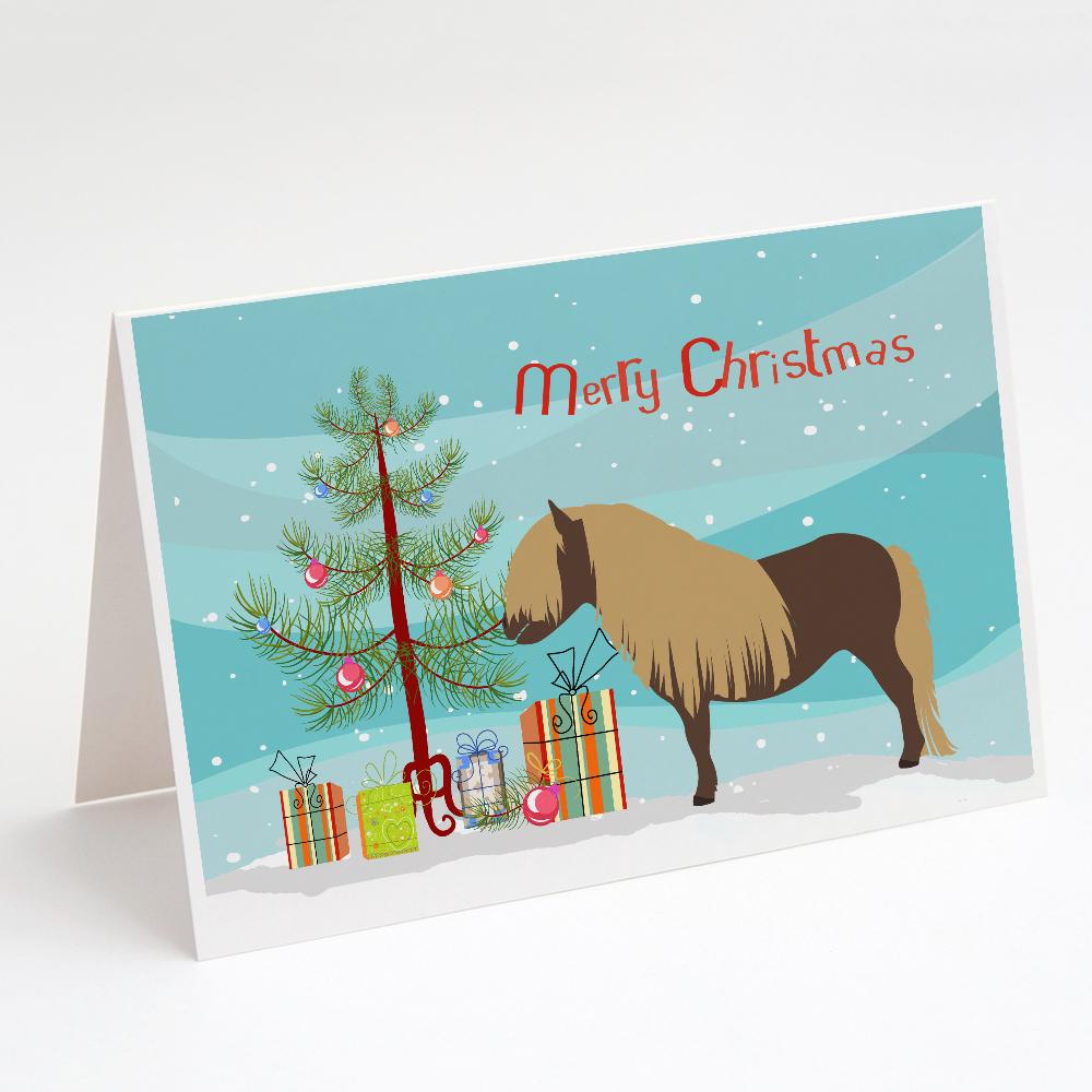 Buy this Shetland Pony Horse Christmas Greeting Cards and Envelopes Pack of 8