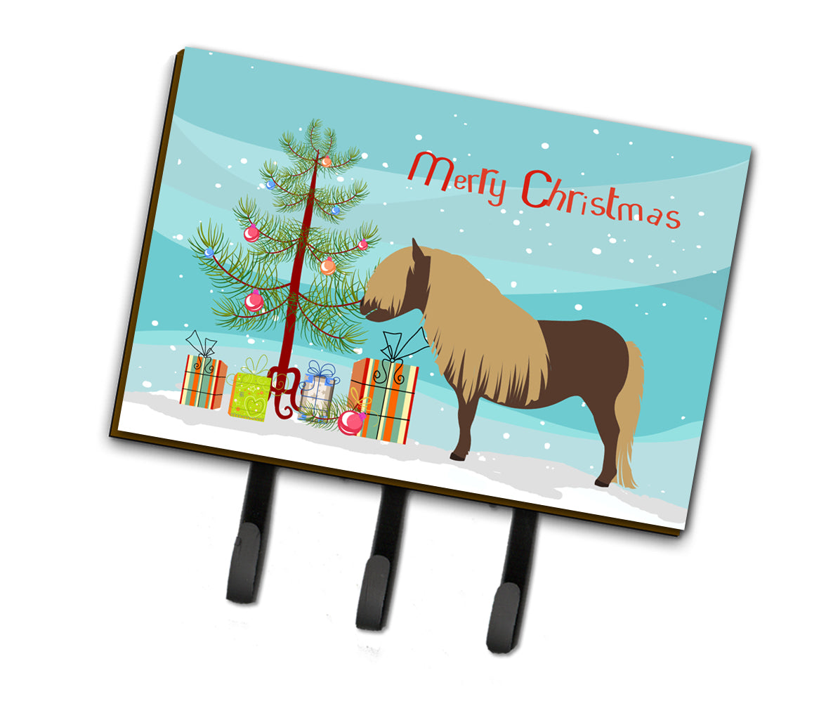 Shetland Pony Horse Christmas Leash or Key Holder BB9281TH68