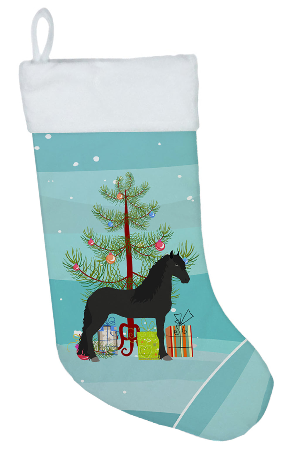 Friesian Horse Christmas Christmas Stocking BB9282CS  the-store.com.