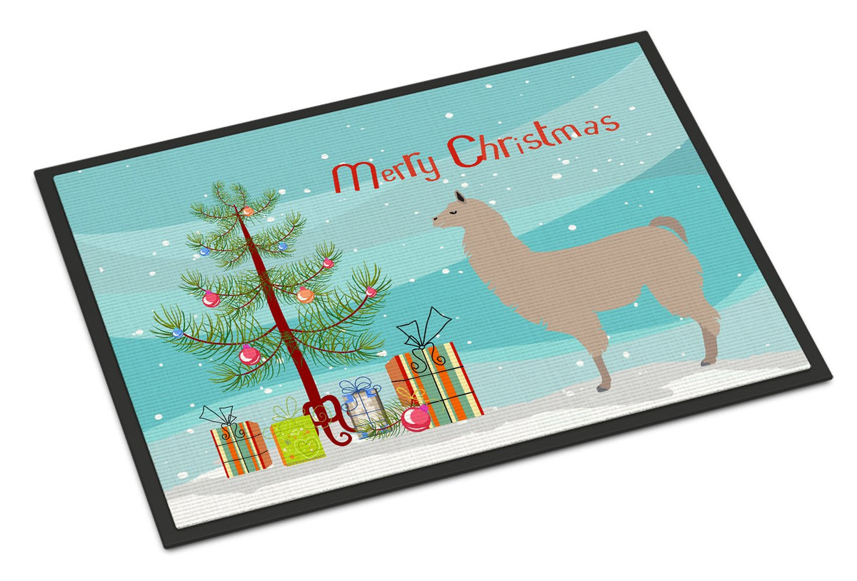 Llama Christmas Indoor or Outdoor Mat 24x36 BB9283JMAT by Caroline&#39;s Treasures
