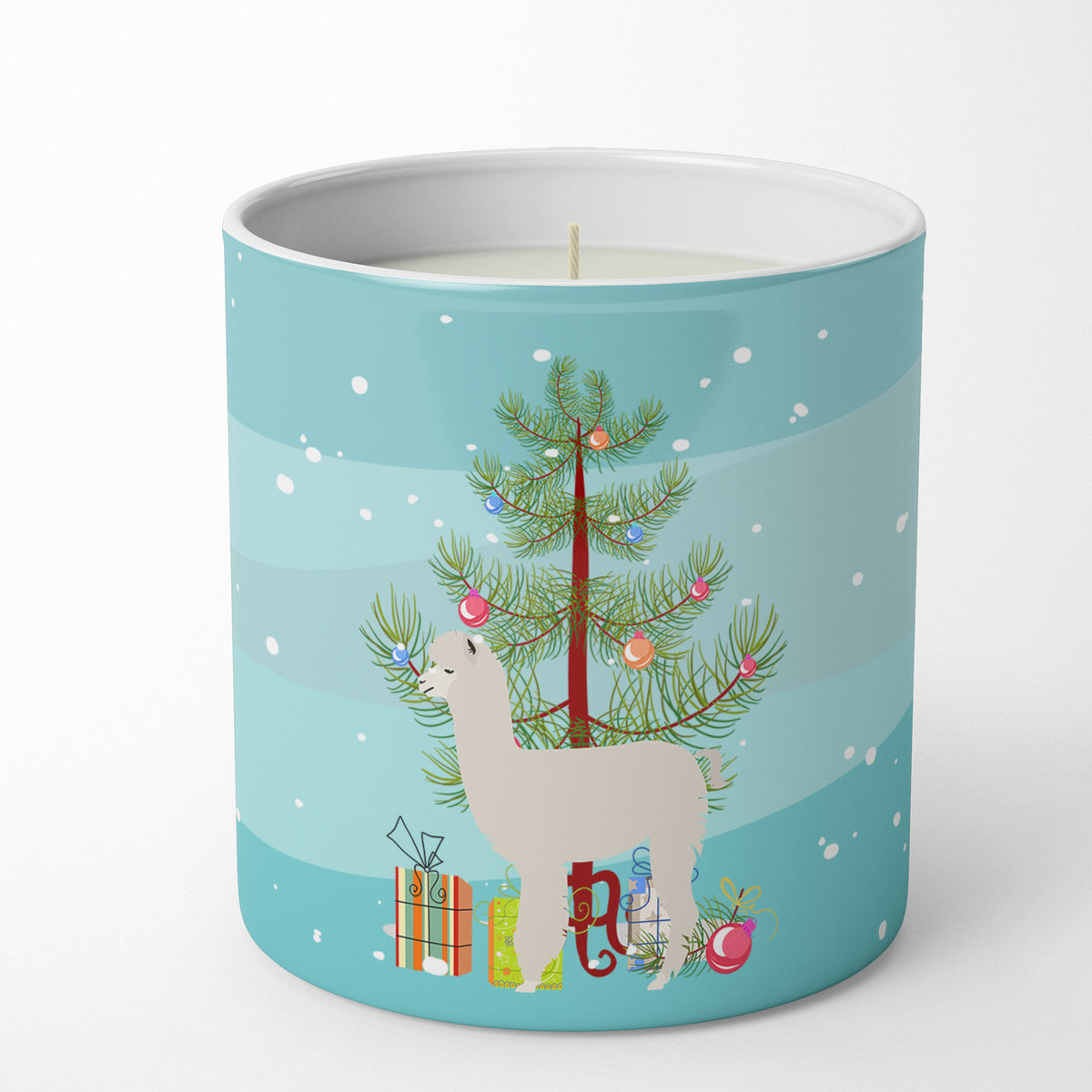 Buy this Alpaca Christmas 10 oz Decorative Soy Candle