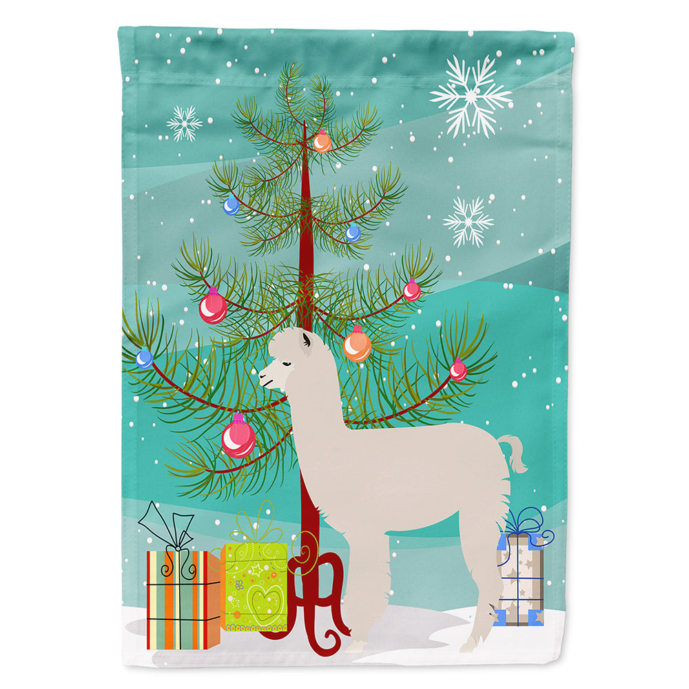 Alpaca Christmas Flag Canvas House Size BB9286CHF