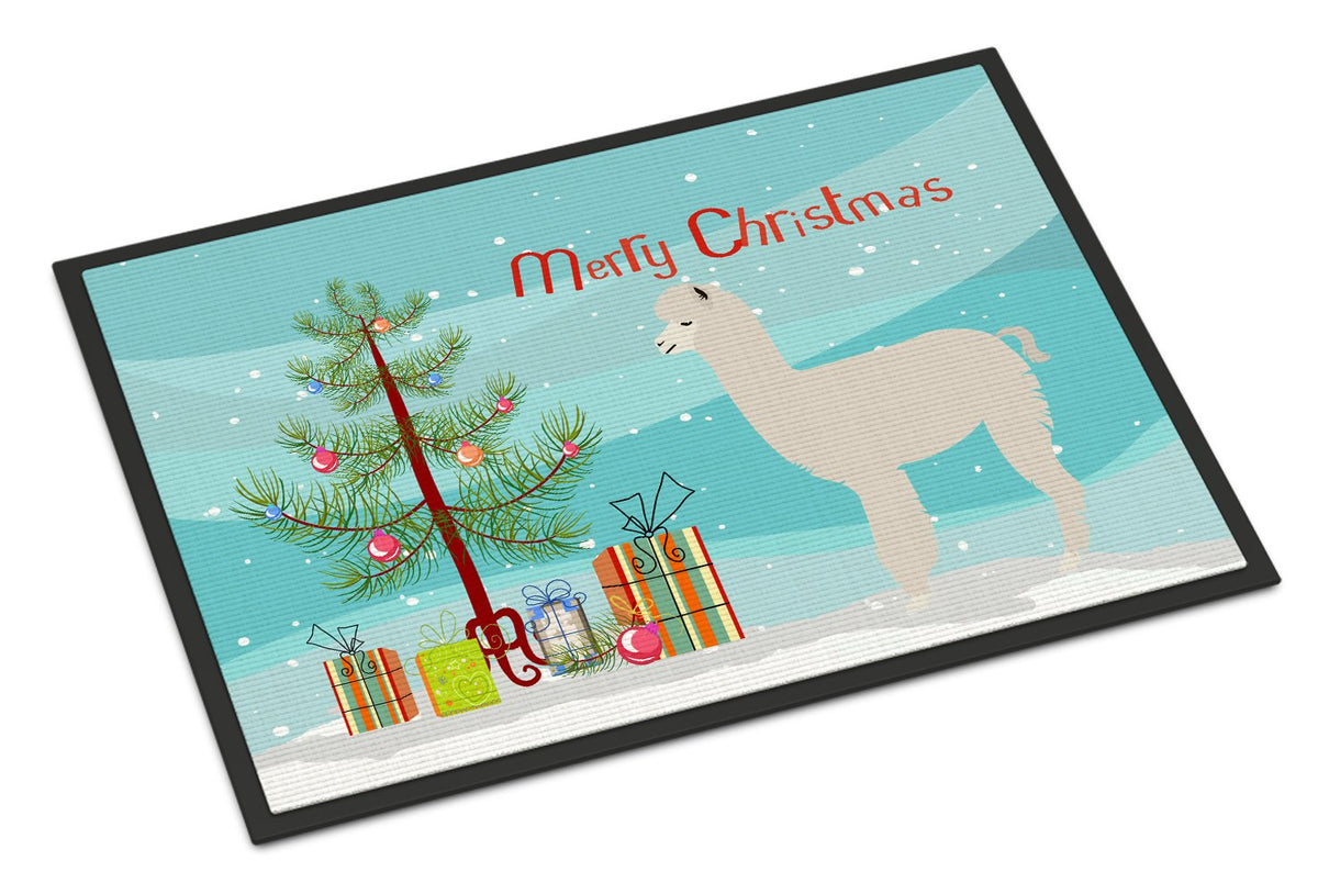 Alpaca Christmas Indoor or Outdoor Mat 24x36 BB9286JMAT by Caroline&#39;s Treasures