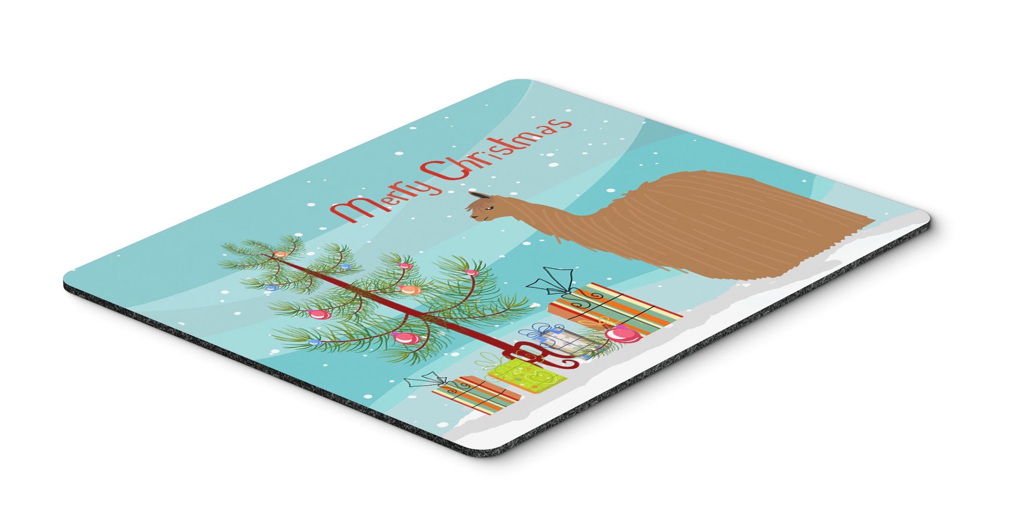 Alpaca Suri Christmas Mouse Pad, Hot Pad or Trivet BB9287MP by Caroline's Treasures