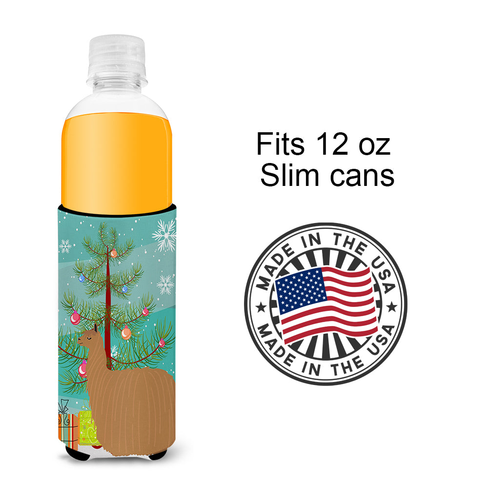 Alpaca Suri Christmas  Ultra Hugger for slim cans BB9287MUK  the-store.com.