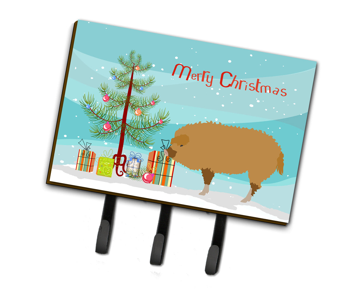 Hungarian Mangalica Pig Christmas Leash or Key Holder BB9301TH68