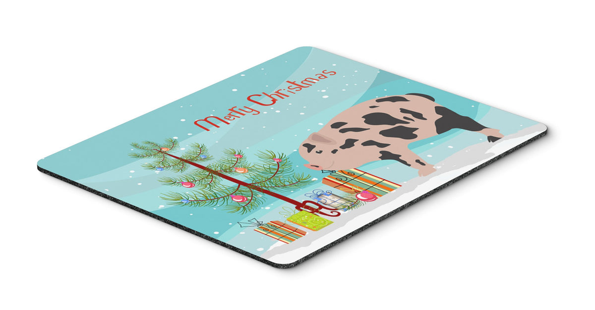 Mini Miniature Pig Christmas Mouse Pad, Hot Pad or Trivet BB9302MP by Caroline&#39;s Treasures