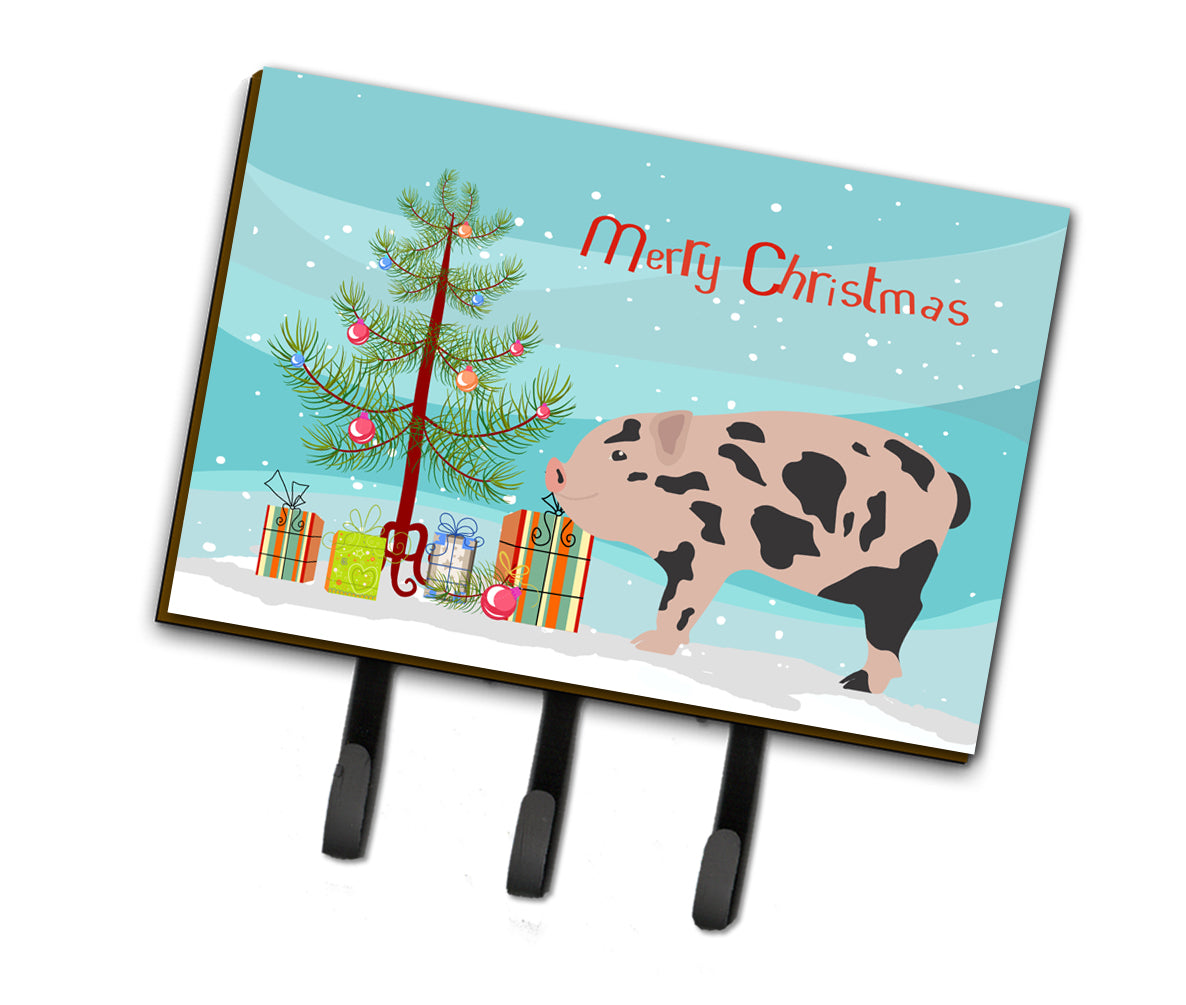 Mini Miniature Pig Christmas Leash or Key Holder BB9302TH68