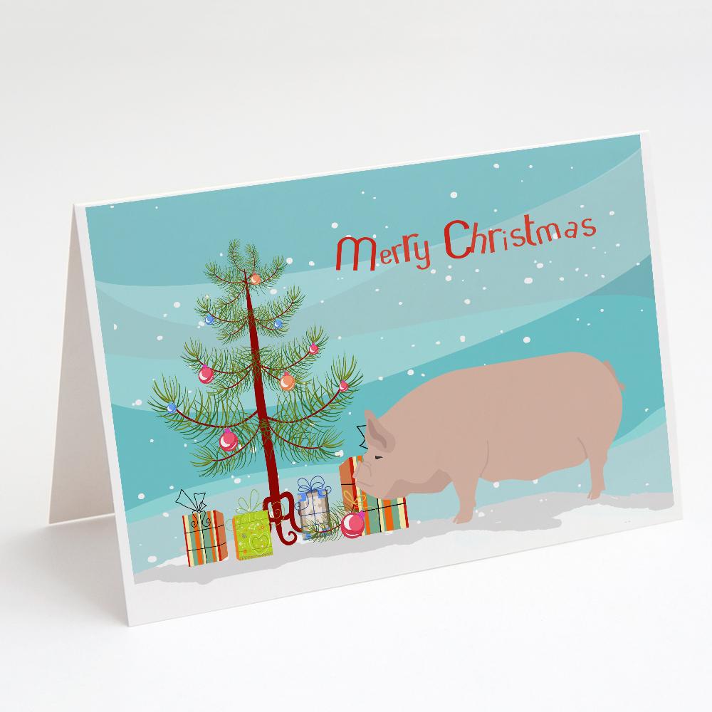 Buy this Welsh Pig Christmas Greeting Cards and Envelopes Pack of 8