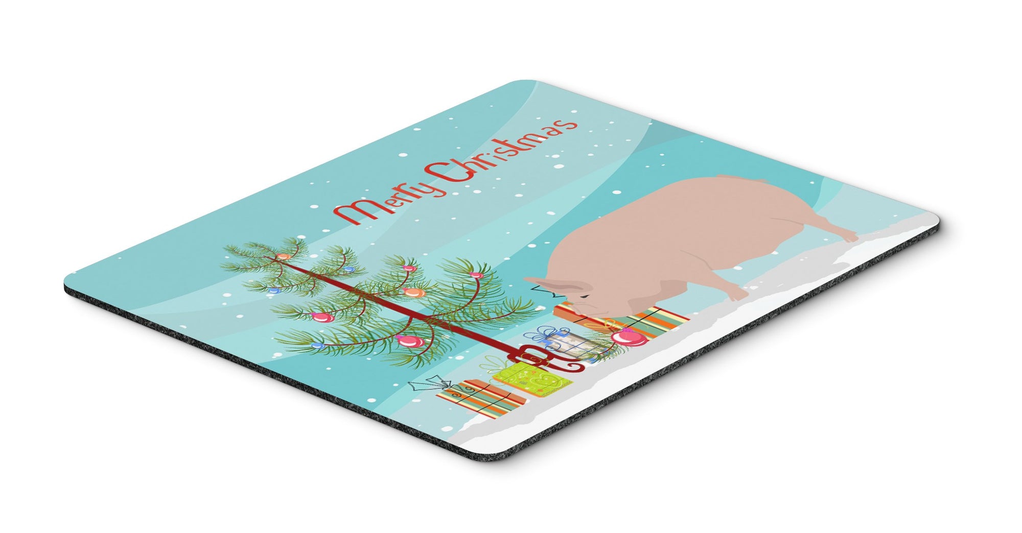 Welsh Pig Christmas Mouse Pad, Hot Pad or Trivet BB9304MP by Caroline's Treasures