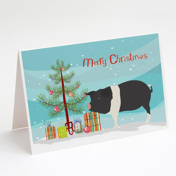 Buy this Hampshire Pig Christmas Greeting Cards and Envelopes Pack of 8