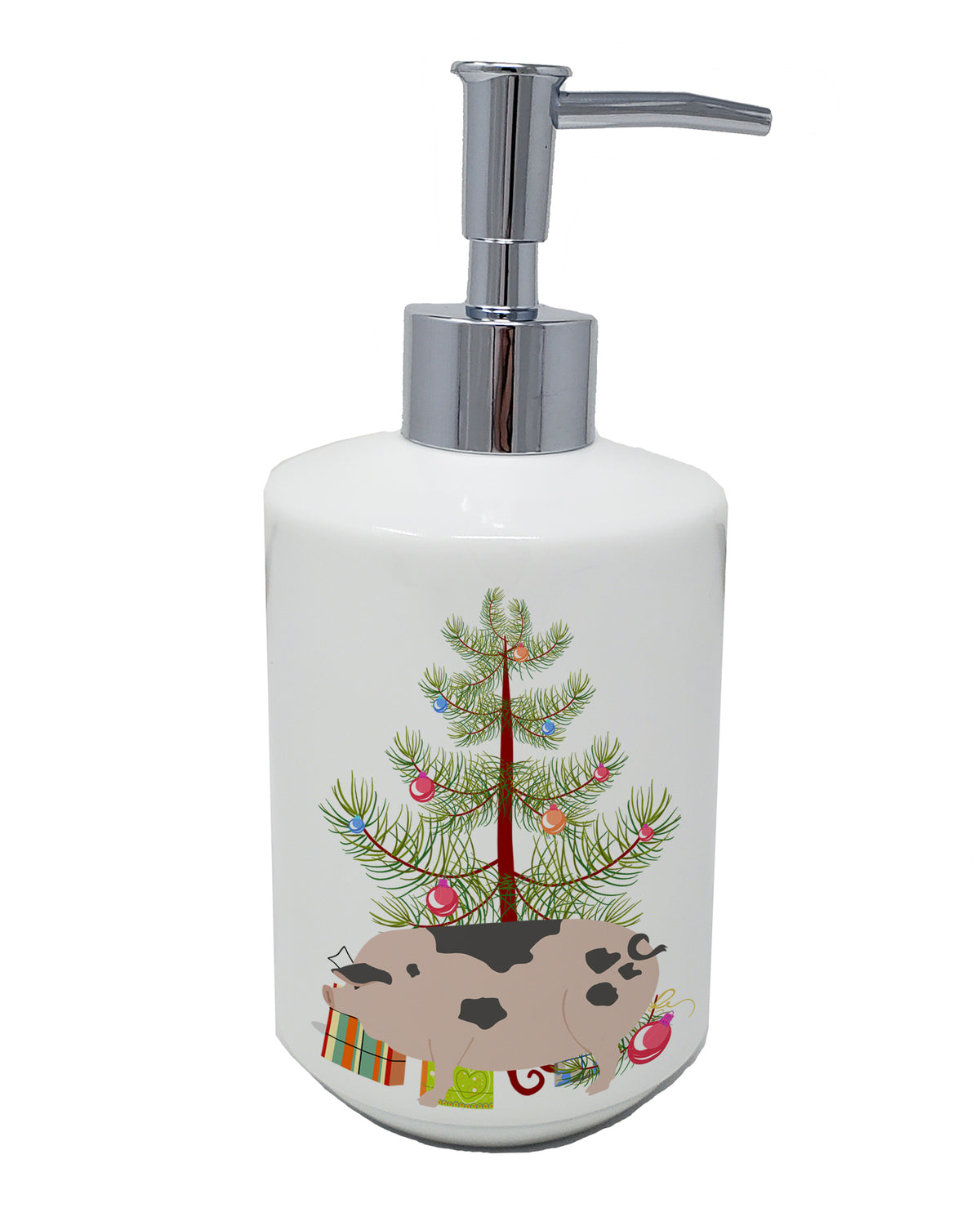 Buy this Gloucester Old Spot Pig Christmas Ceramic Soap Dispenser