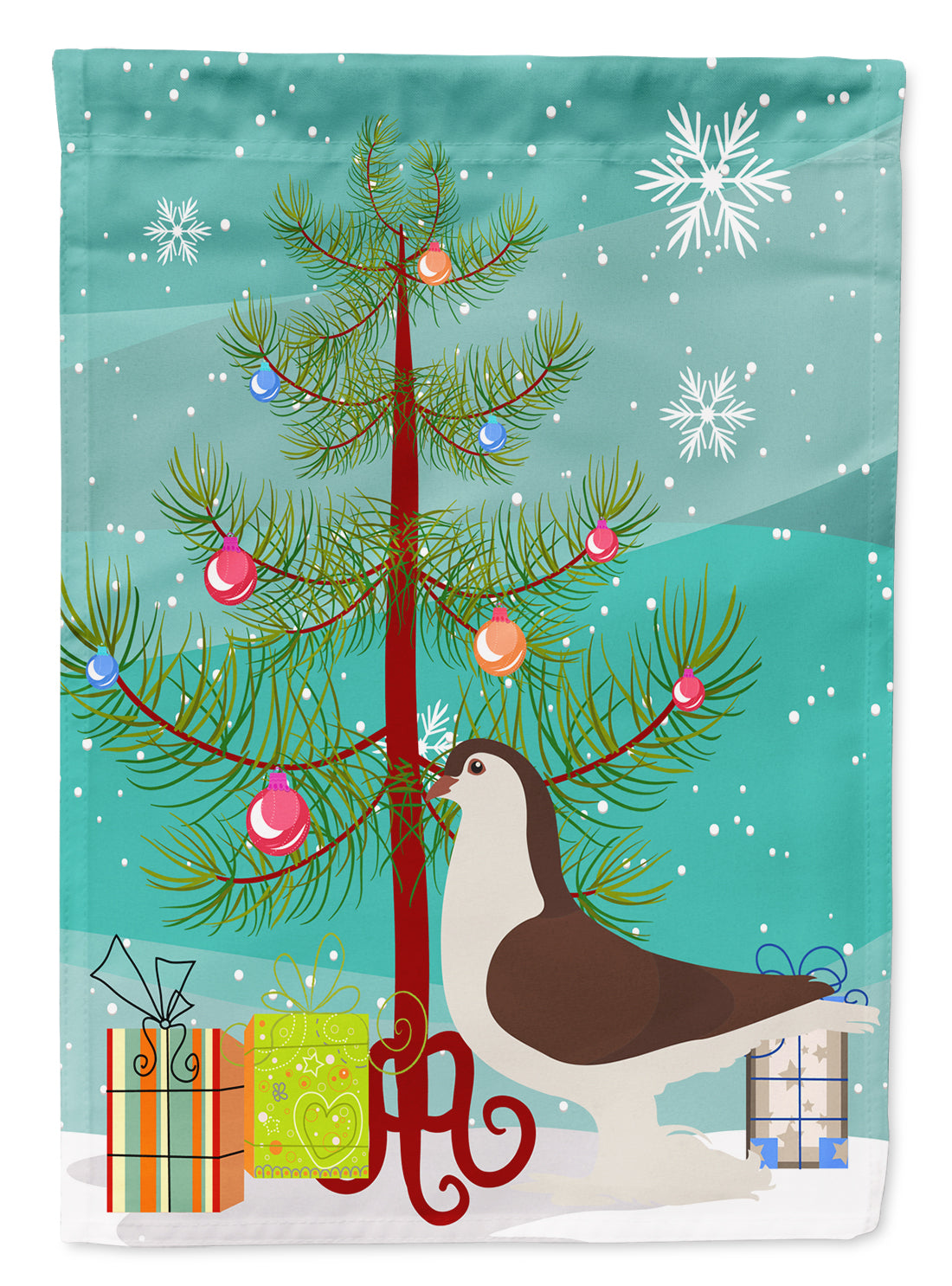 Large Pigeon Christmas Flag Garden Size BB9310GF  the-store.com.